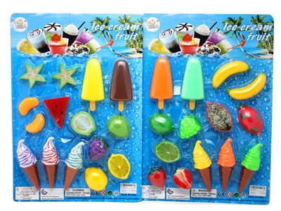 ICE CREAM & FRUIT SET 2ASST - HP1068770