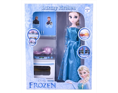 KITCHEN SET W/LIGHT & MUSIC INCLUDE BATTERY 2ASST - HP1068796