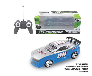 1:18 5CHANNELS R/C CAR.W/O 2*1.5V BATTERIES IN CONTROLLER,5*1.5V BATTERIES IN CAR - HP1068942