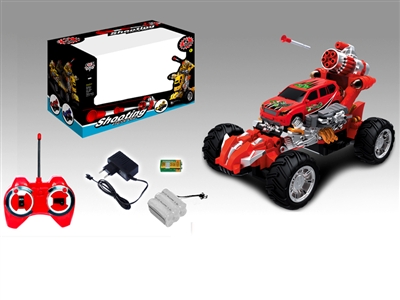 7 FUNCTION R/C SHOOTING CAR W/LIGHT & MUSIC - HP1068983