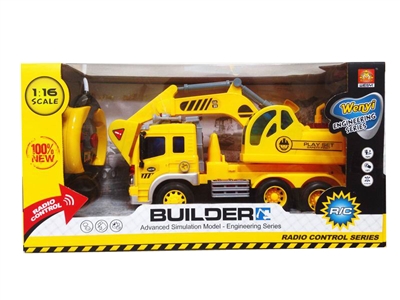 R/C 4 CHANNEL CONSTRUCTION TRUCK W/LIGHT - HP1069055
