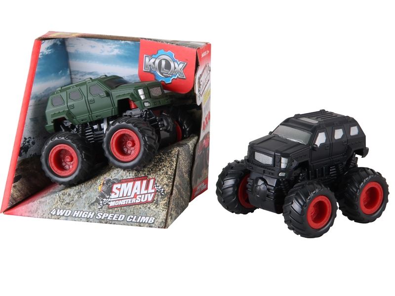 FRICTION 4WD CAR BLACK/GREEN - HP1069076