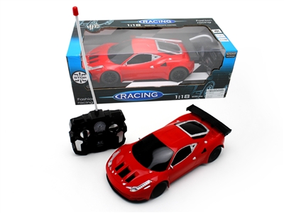 4 FUNCTION R/C CAR W/LIGHT RED/YELLOW/GREEN - HP1069123