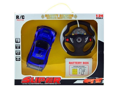 1:24 4CH RC car, Gravity sensing steering wheel (INCLUDE BATTERY) - HP1070904
