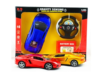 1:16 4CH RC car, Gravity sensing steering wheel (INCLUDE BATTERY) - HP1070906