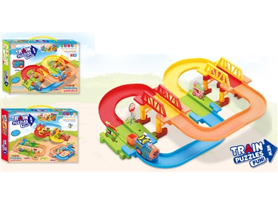 B/O TRAIN W/BUILDING BLOCK  - HP1071027