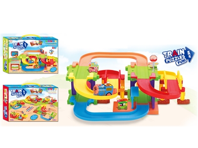 B/O TRAIN W/BUILDING BLOCK  - HP1071031