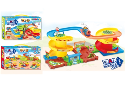 B/O TRAIN W/BUILDING BLOCK 35PCS - HP1071047