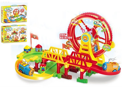 B/O TRAIN W/BUILDING BLOCK 44PCS - HP1071070