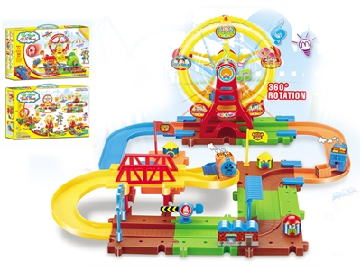 B/O TRAIN W/BUILDING BLOCK 50PCS - HP1071073