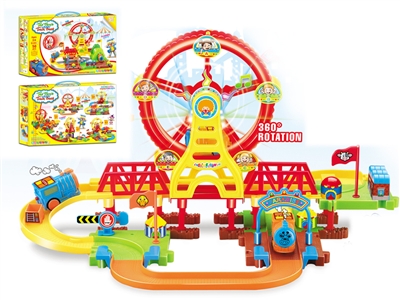 B/O TRAIN W/BUILDING BLOCK 56PCS - HP1071074