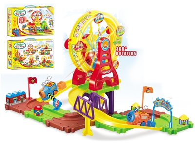B/O TRAIN W/BUILDING BLOCK 43PCS - HP1071076