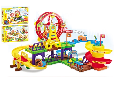 B/O TRAIN W/BUILDING BLOCK 58PCS - HP1071078