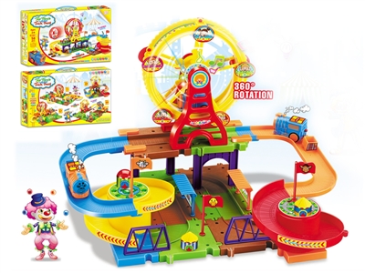 B/O TRAIN W/BUILDING BLOCK 49PCS - HP1071081