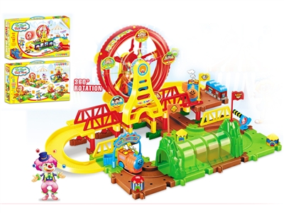 B/O TRAIN W/BUILDING BLOCK 67PCS - HP1071082