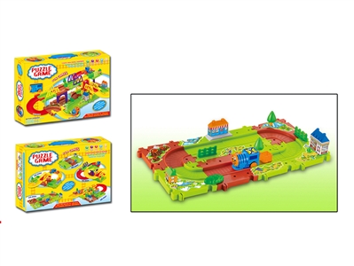 B/O TRAIN W/BUILDING BLOCK 22PCS - HP1071090