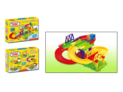 B/O TRAIN W/BUILDING BLOCK 19PCS - HP1071092