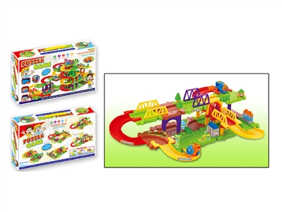 B/O TRAIN W/BUILDING BLOCK 49pcs - HP1071098