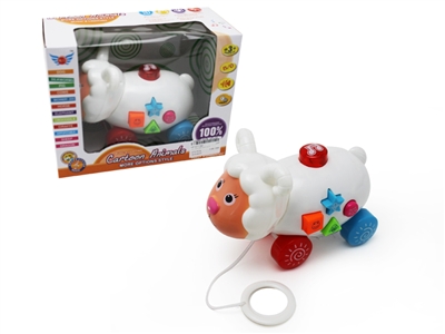 PULL &,PUSH SHEEP W/LIGHT & MUSIC - HP1071192