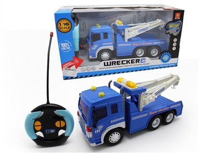1:16 R/C 4 CHANNEL WRECKER TRUCK W/LIGHT - HP1071548