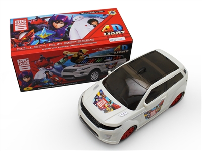 B/O CAR W/4D, MUSIC 2 COLOR ASST - HP1071706