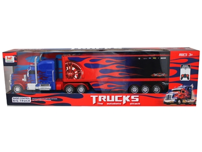 4 FUNCTION R/C CONTAINER TRUCK W/LIGHT & MUSIC INCLUDED BATTERY - HP1072091