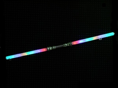 DOUBLE FLASHING WAND W/MUSIC，12 LED - HP1072150