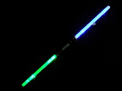 DOUBLE FLASHING WAND W/MUSIC，24 LED - HP1072151
