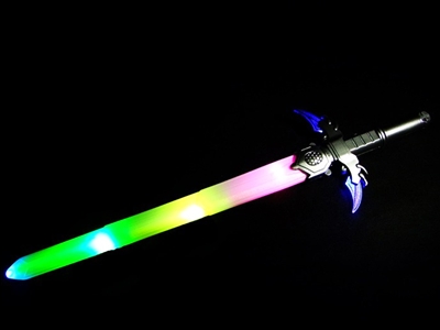 FLASHING SWORD W/SOUND，5 LED - HP1072248