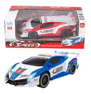 4FUNCTION R/C CAR W/LIGHT RED/BLUE - HP1072326