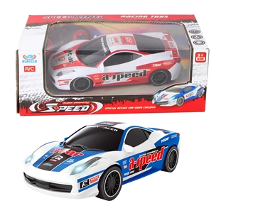 4FUNCTION R/C CAR W/LIGHT RED/BLUE - HP1072328