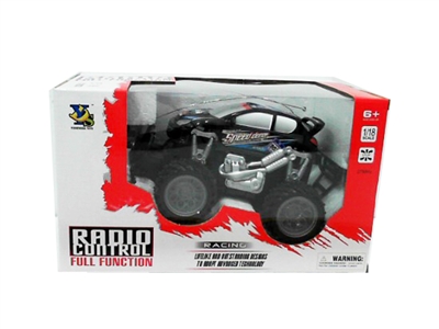 4 FUNCTION R/C CAR BLACK/YELLOW INCLUDE BATTERY - HP1072348