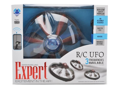 R/C FLYING SAUCER RED/BLUE - HP1072383