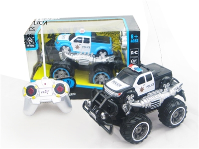 R/C 4 CHANNEL CAR W/LIGHT, NOT INCLUDED BATTERY BLUE/BLACK - HP1073210