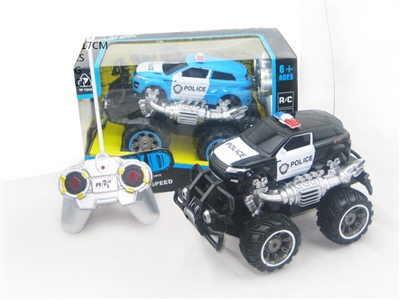 R/C 4 CHANNEL CAR W/LIGHT, NOT INCLUDED BATTERY BLUE/BLACK - HP1073212