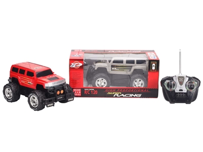 RC CAR  RED/SILVER/BLACK - HP1073220
