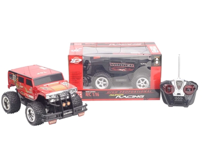 RC CAR  RED/YELLOW/BLACK - HP1073221