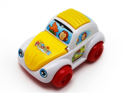 PULL LINE CARTOON CAR W/LIGHT - HP1073370