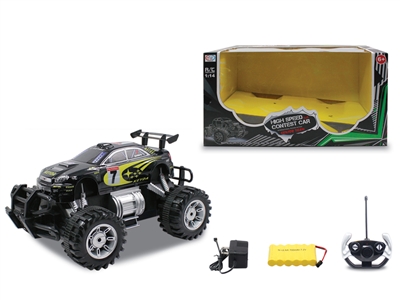 1:14 4 FUNCTION HIGH-SPEED R/C CAR W/LIGHT NOT INCLUDED BATTERY - HP1073560