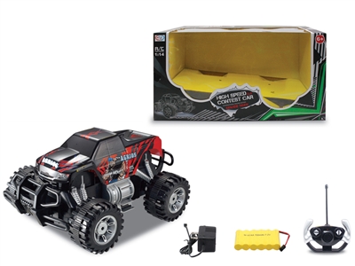 1:14 4 FUNCTION HIGH-SPEED R/C CAR W/LIGHT NOT INCLUDED BATTERY - HP1073562