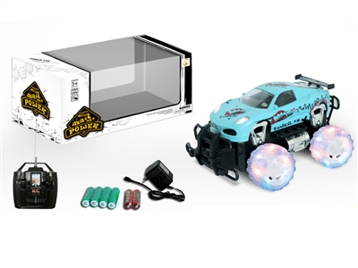 6 FUNCTION R/C CAR W/LIGHT & MUSIC INCLUDED BATTERY - HP1073574