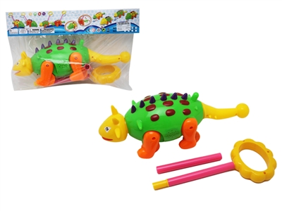 PUSH & PULL DINOSAUR W/MUSIC - HP1073905