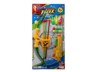 PINGPONG SHOOTING GUN & BOW AND ARROW - HP1074547