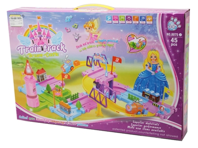 B/O TRAIN W/BUILDING BLOCK & LIGHT & MUSIC - HP1075867