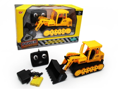 4 FUNCTION R/C TRUCK W/LIGHT BLUE/YELLOW - HP1075995