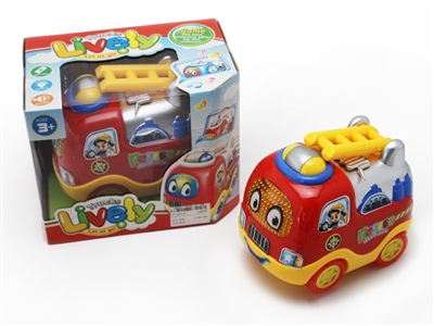 B/O BUMP & GO FIRE CONTROL CAR W/LIGHT & MUSIC - HP1076318