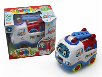 B/O BUMP & GO AMBULANCE W/LIGHT & MUSIC - HP1076320