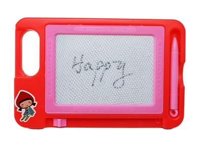 MAGNETIC DRAWING BOARD PINK/YELLOW/BLUE/RED - HP1076735