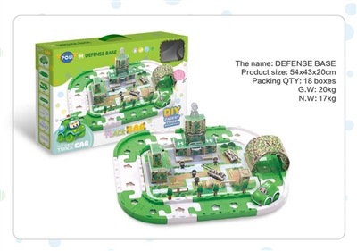 RAIL DEFENCE BASE W/1 B/O CAR - HP1076823