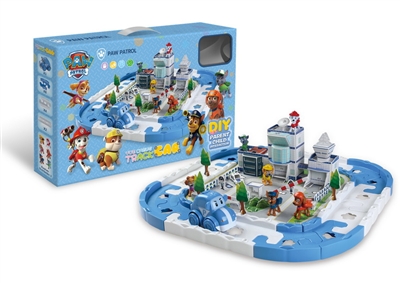 RAIL PAW PATROL W/1 B/O CAR & 3 DOG - HP1076824